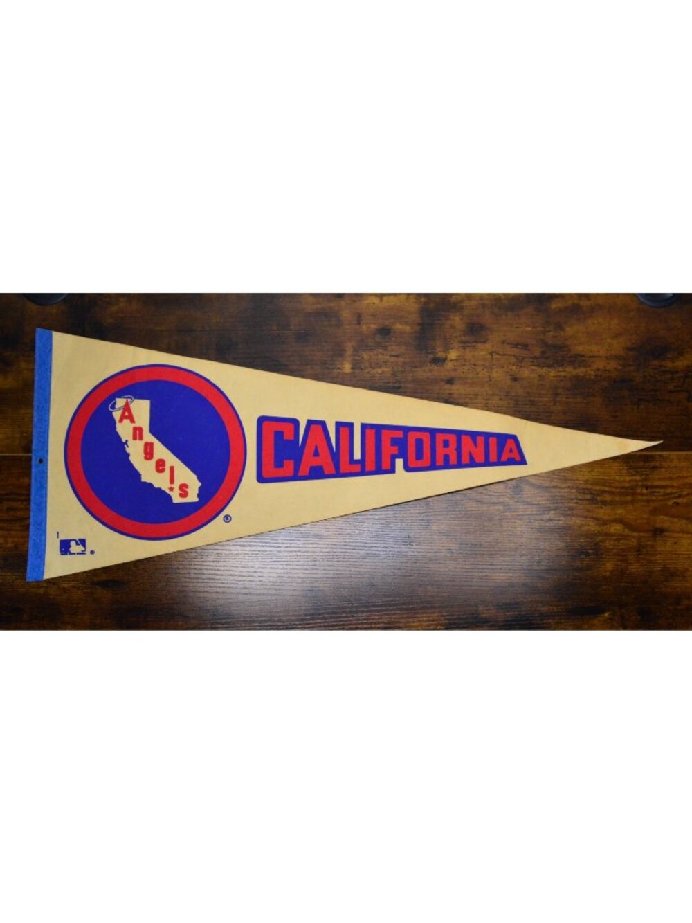 Vintage California Angels MLB Pennant Felt Collectible Memorabilia 30 inches